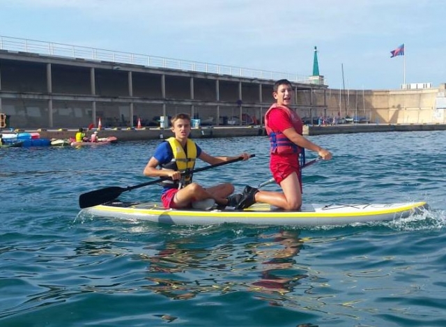 iniciate en el paddle surf
